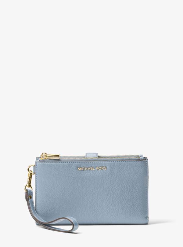Damske Penazenky Michael Kors Adele Leather Smartphone Modre - Doplnky Michael Kors Obchod | TGZOS-5318